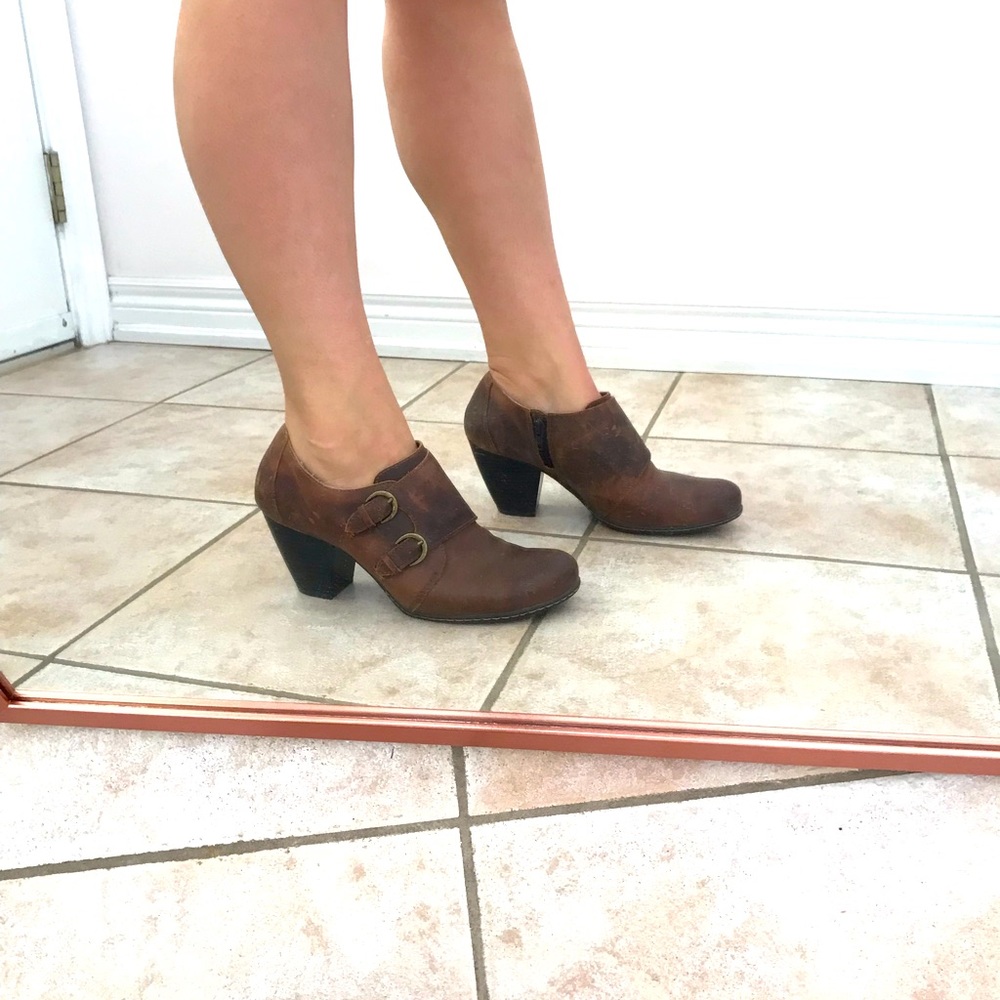 Style & Co leather booties